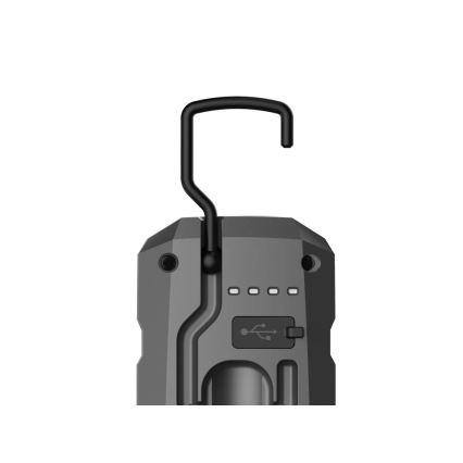 Viking - Linterna recargable regulable LED/5V IPX6 400 lm 2200 mAh