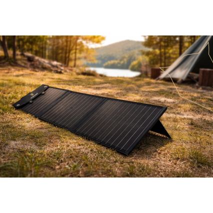 Viking - Panel solar USB Power Delivery 60W/20V IPX4 negro