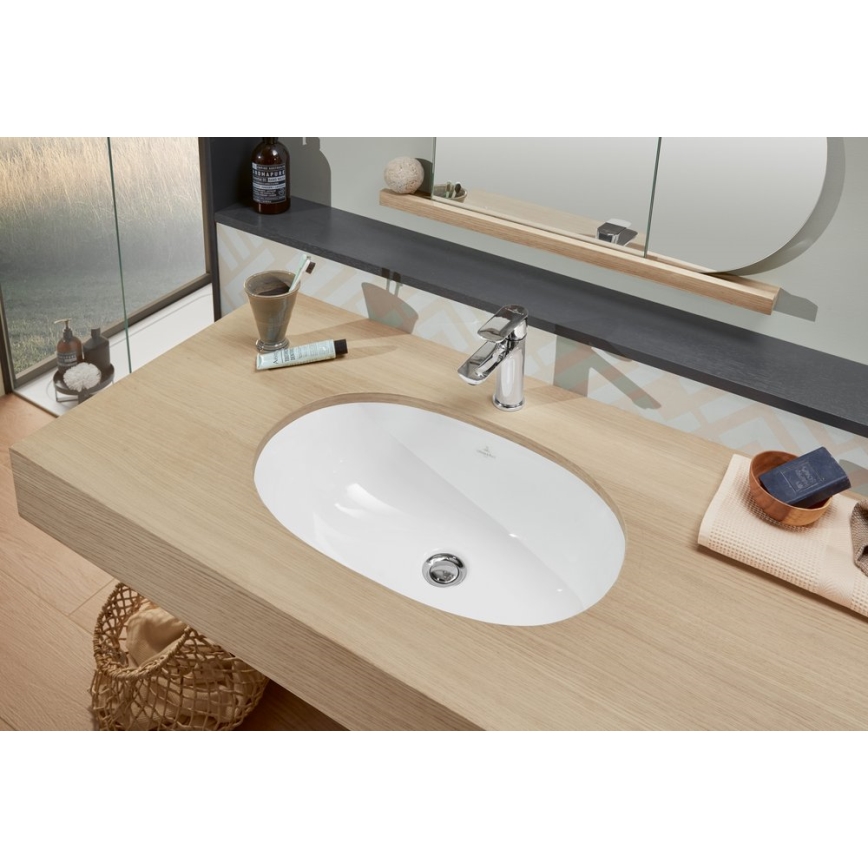 Villeroy & Boch 416250R1 - Lavabo empotrado O.NOVO 53x32 cm cerámica/blanco