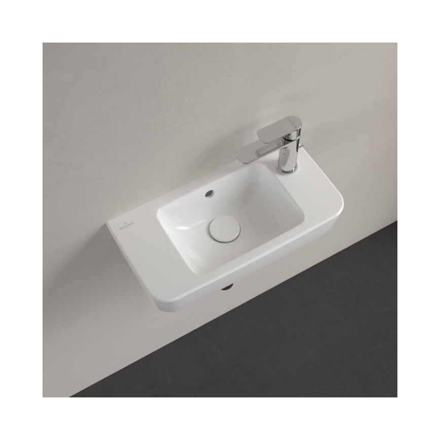 Villeroy & Boch 4342R501 - Lavabo suspendido O.NOVO 50x25 cm cerámica/blanco
