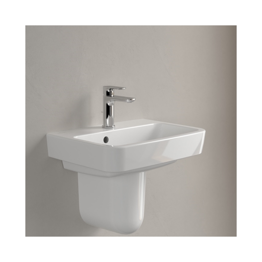 Villeroy & Boch 43445001 - Lavabo suspendido O.NOVO 50 x 37 cm cerámica/blanco