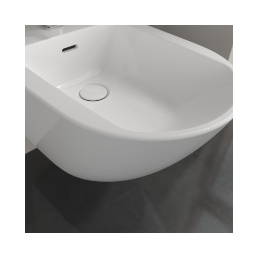 Villeroy & Boch 447000R1 - Bidé suspendido SUBWAY 3.0 cerámica/blanco