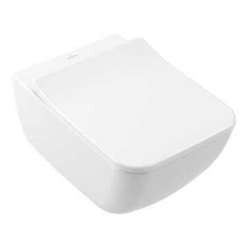 Villeroy & Boch 4611RSR1 - Inodoro suspendido con asiento SoftClose VENTICELLO cerámica/blanco