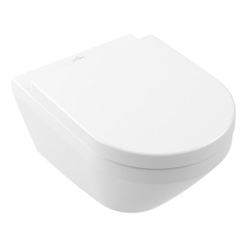 Villeroy & Boch 4694CL01 - Inodoro suspendido con asiento SoftClose ARCHITECTURA cerámica/blanco