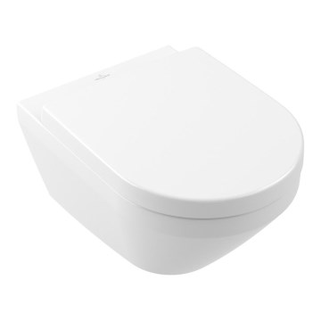 Villeroy & Boch 4694CLR1 - Inodoro suspendido con asiento SoftClose ARCHITECTURA cerámica/blanco
