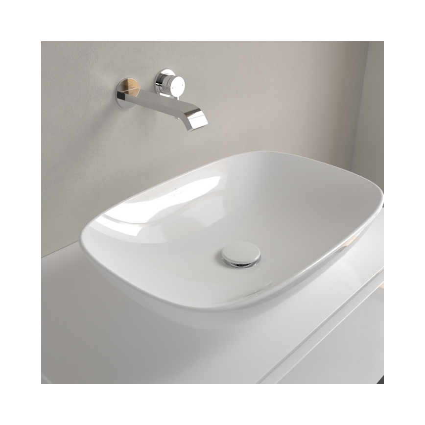 Villeroy & Boch 4A490101 - Lavabo sobre encimera LOOP&FRIENDS 56x38 cm cerámica/blanco