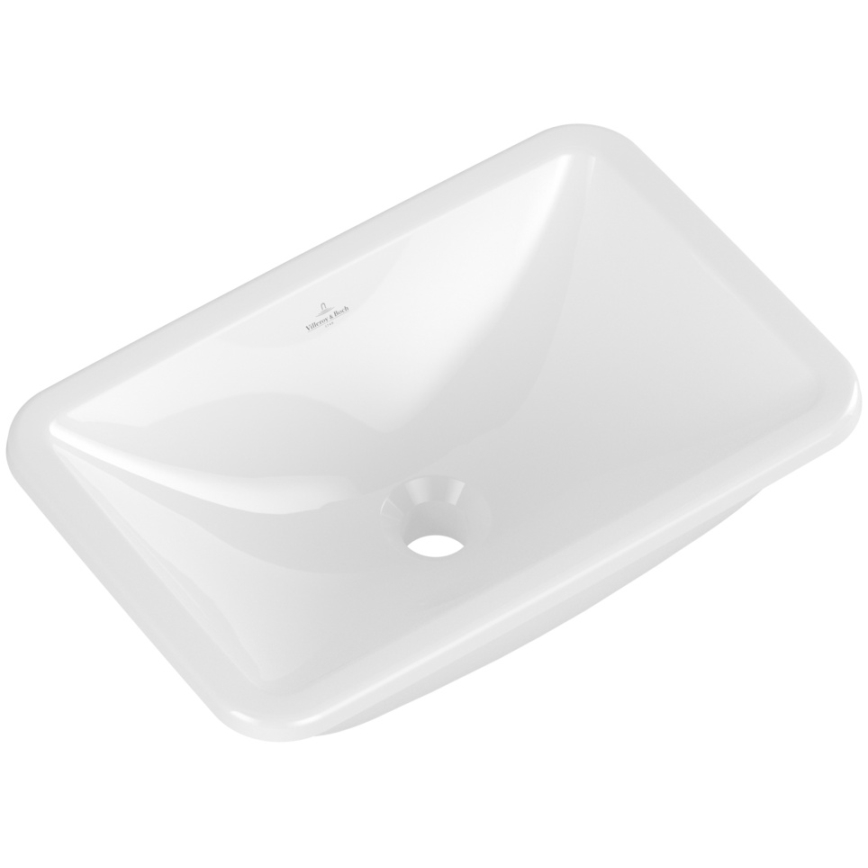 Villeroy & Boch 4A5601R1 - Lavabo empotrado LOOP&FRIENDS 45x28 cm cerámica/blanco