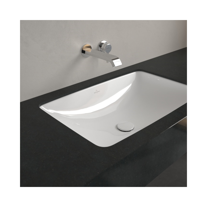 Villeroy & Boch 4A580001 - Lavabo empotrado LOOP&FRIENDS 61,5x38 cm cerámica/blanco