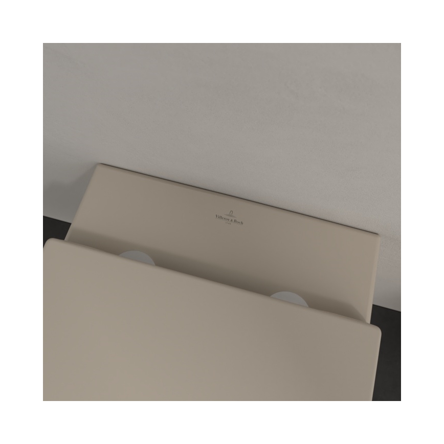 Villeroy & Boch 5614R0AM - Inodoro suspendido SUBWAY 2.0 cerámica/beige