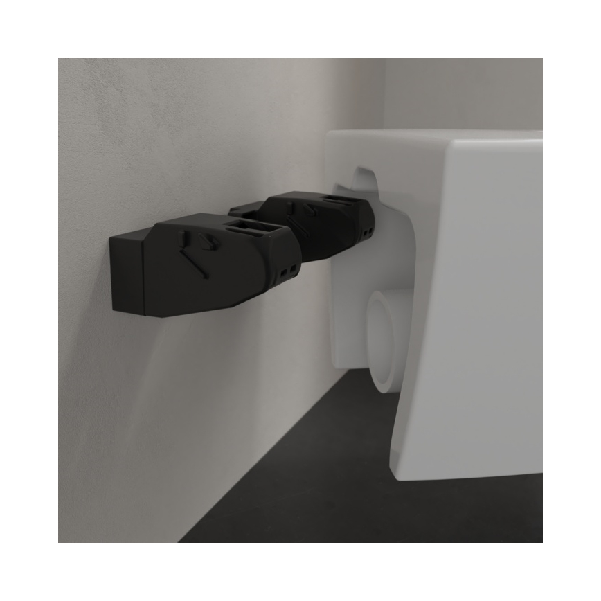 Villeroy & Boch 5614R201 - Inodoro suspendido con asiento SoftClose SUBWAY 2.0 cerámica/blanco