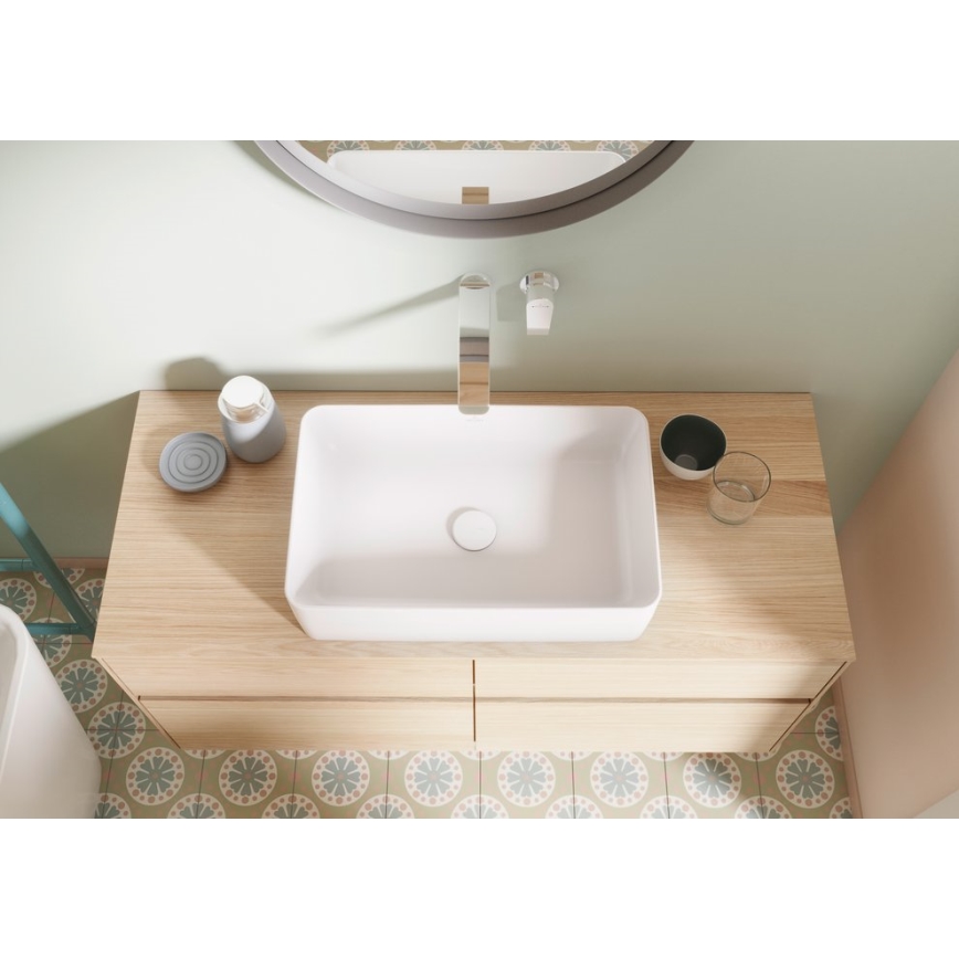 Villeroy & Boch 68080001 - Desagüe para lavabo cerámico/cromo brillante