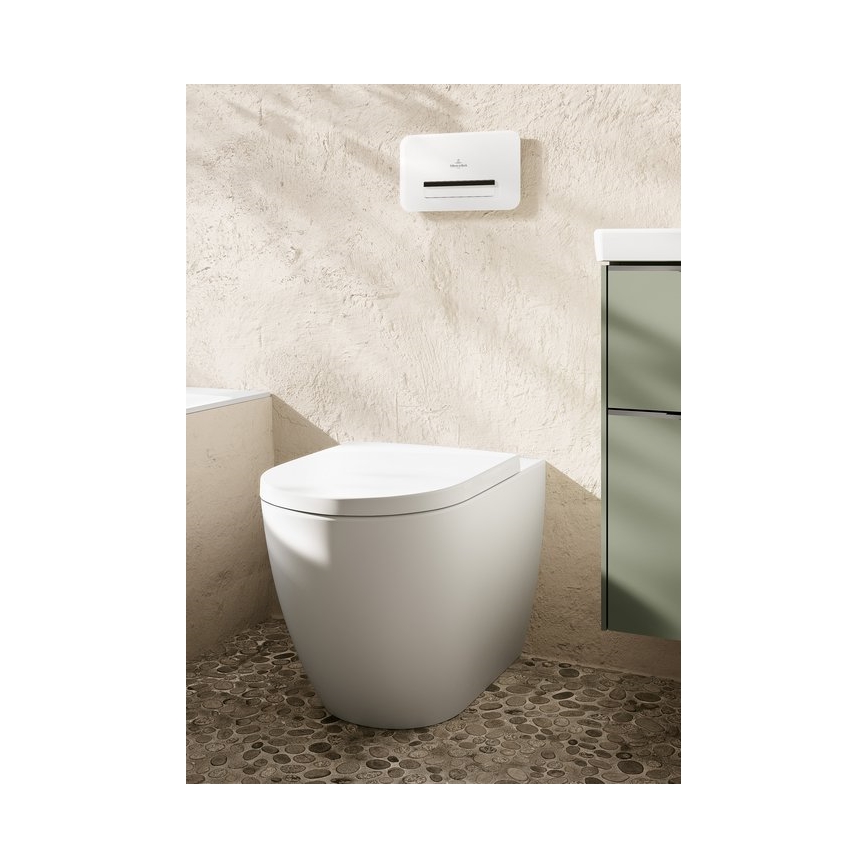 Villeroy & Boch 8M42S1RW - Asiento de inodoro SoftClose SUBWAY 3.0 blanco