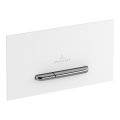 Villeroy & Boch 92216168 - Botón de descarga VICONNECT blanco/cromo brillante