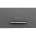 Villeroy & Boch 922169D8 - Pulsador de descarga VICONNECT antracita/cromo mate