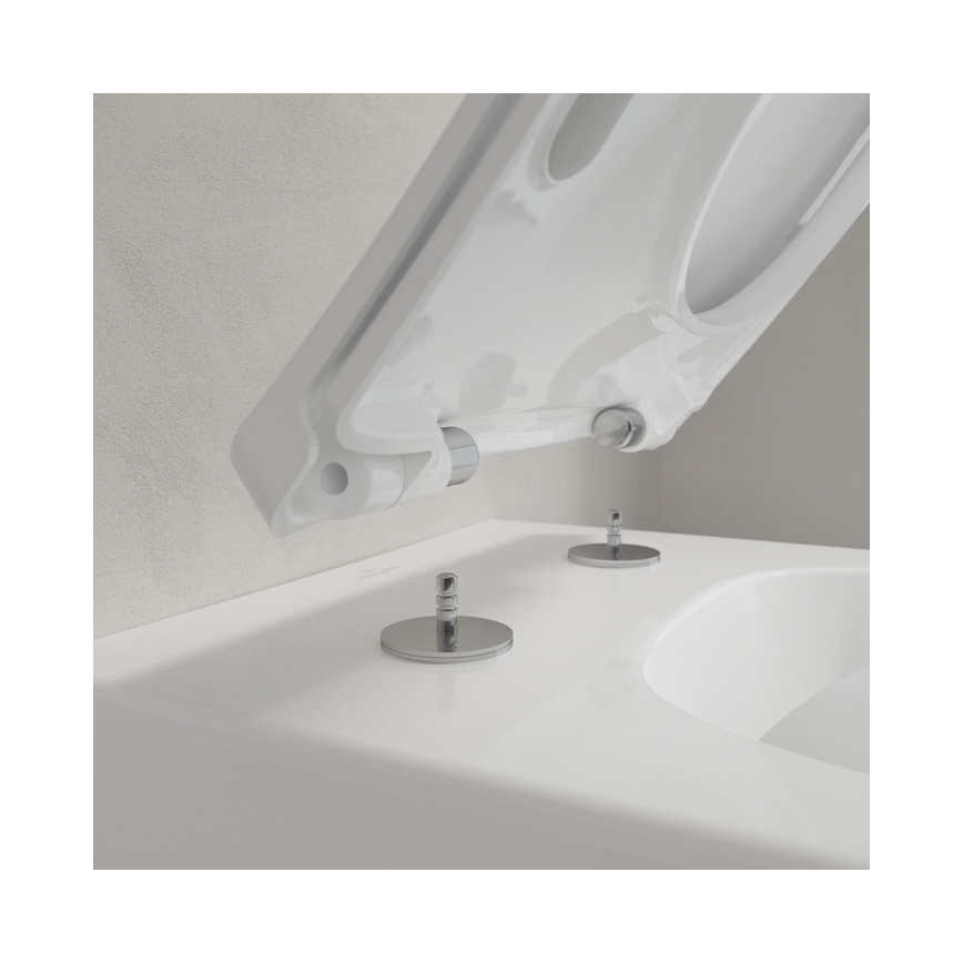 Villeroy & Boch 9M79S101 - Asiento de inodoro SoftClose VENTICELLO blanco