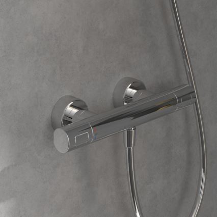 Villeroy & Boch TVS00001700061 - Grifo termostático de ducha TAPS&FITINGS, acabado cromado brillante