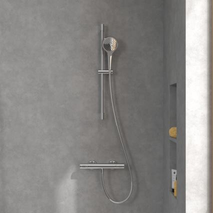 Villeroy & Boch TVS00001700061 - Grifo termostático de ducha TAPS&FITINGS, acabado cromado brillante