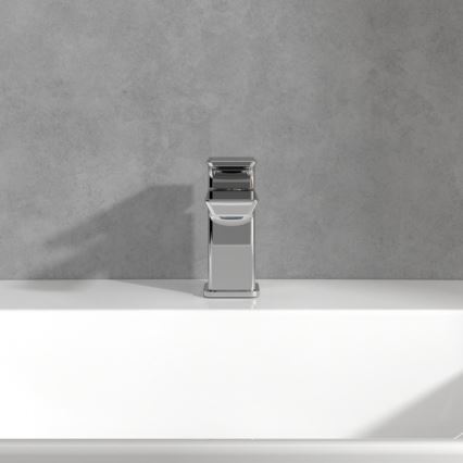 Villeroy & Boch TVW11200100161 - Grifo de lavabo SUBWAY 3.0 12,5 cm cromo pulido