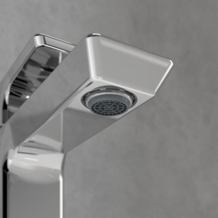 Villeroy & Boch TVW11200100161 - Grifo de lavabo SUBWAY 3.0 12,5 cm cromo pulido