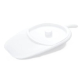 Vitility - Orinal para cama con tapa blanco