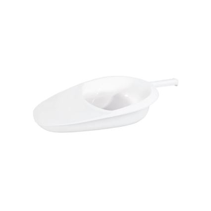 Vitility - Orinal para cama con tapa blanco