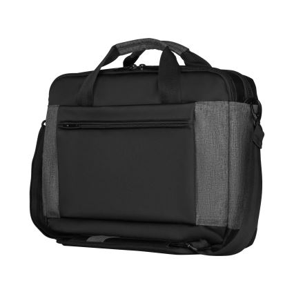 Wenger- Bolsa para portátil 9 l 16 con bolsillo para tableta 10 Underground negro/gris