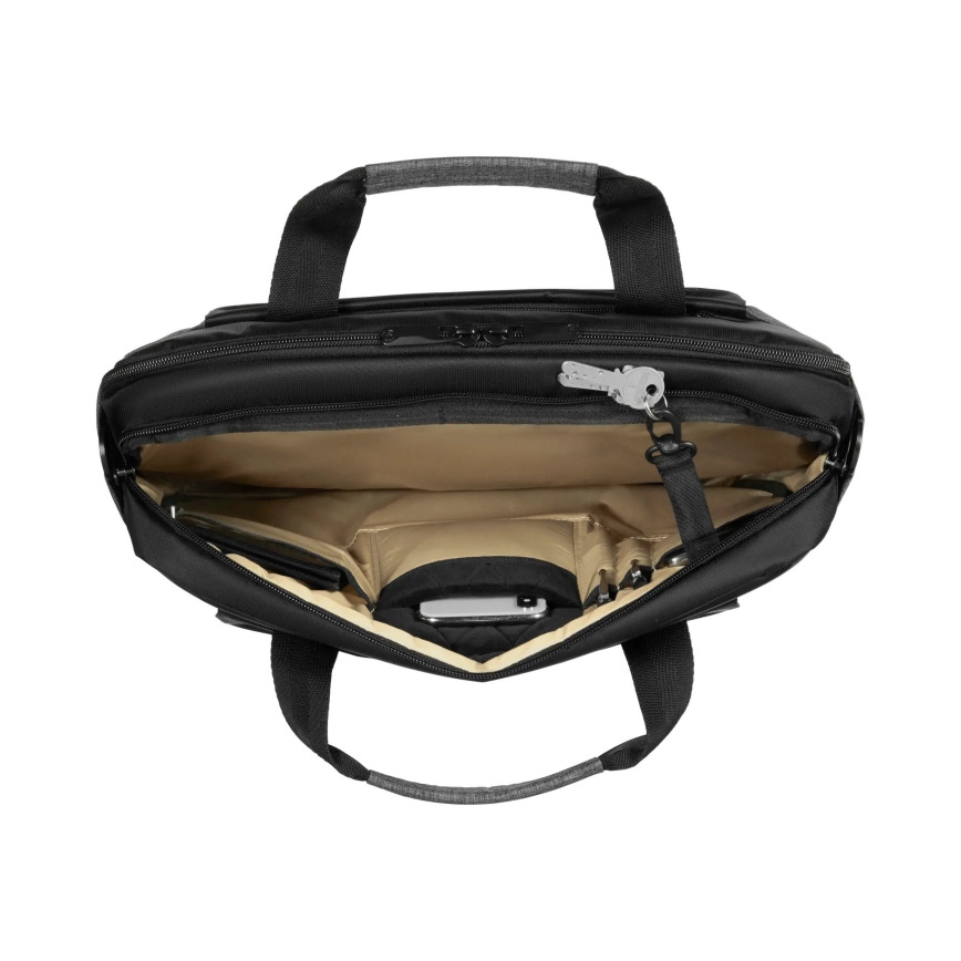 Wenger- Bolsa para portátil 9 l 16 con bolsillo para tableta 10 Underground negro/gris