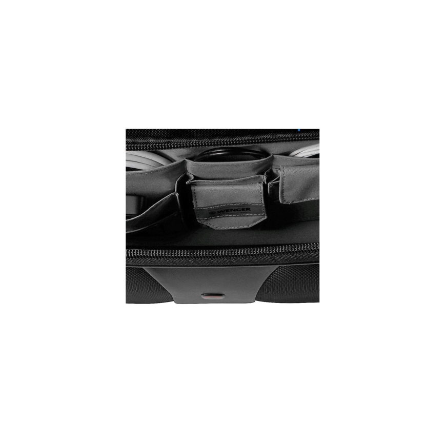 Wenger - Maleta de viaje con ruedas 25 l 17 + bolsa para portátil 15,6 Patriot negro