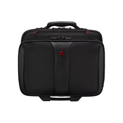 Wenger - Maleta de viaje con ruedas 25 l 17 + bolsa para portátil 15,6 Patriot negro