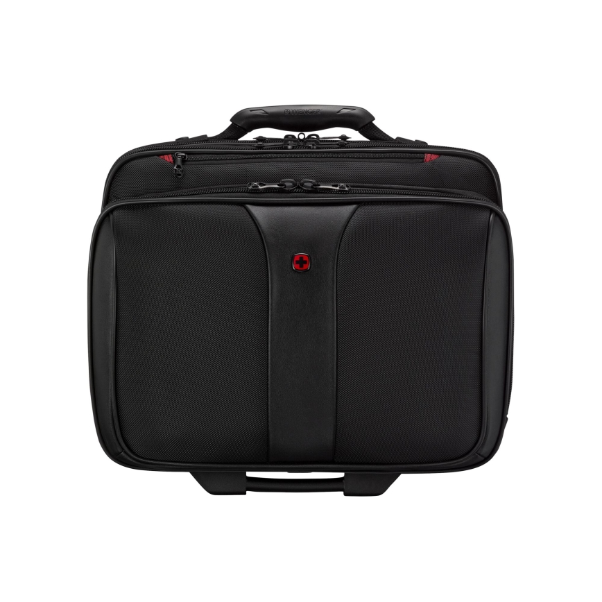Wenger - Maleta de viaje con ruedas 25 l 17 + bolsa para portátil 15,6 Patriot negro