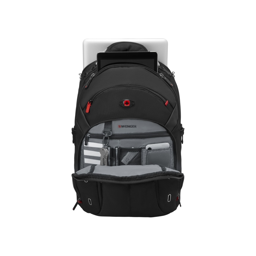 Wenger - Mochila para portátil 20 l 15 con bolsillo para tableta 10 Gigabyte negro