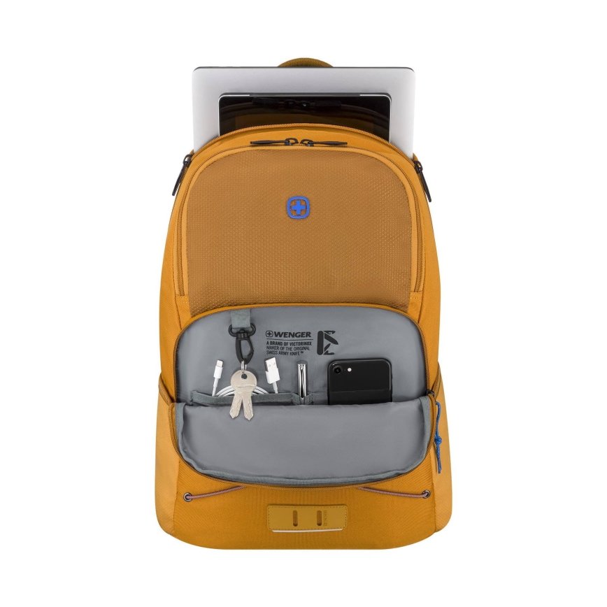 Wenger - Mochila para portátil 22 l 15,6 con bolsillo para tableta 10 Trayl amarillo