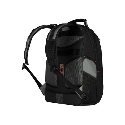 Wenger - Mochila para portátil 25 l 17 con bolsillo para tableta 12 Pegasus negro/gris