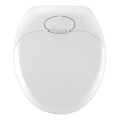 WENKO 110003100-WC asiento de inodoro 35,5x38 cm blanco