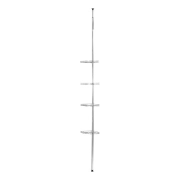 WENKO 18596100 - Elemento de esquina PREA 28x200 cm acero inoxidable / cromo brillante