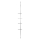 WENKO 18596100 - Elemento de esquina PREA 28x200 cm acero inoxidable / cromo brillante