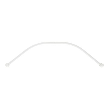 WENKO 19219100 - Barra de ducha 80x90 cm blanca