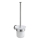 WENKO 19614100 - Escobilla de WC BOSIO MATT 10x14 cm acero inoxidable/plateado/satinado