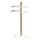 WENKO 20396100 - Soporte para toallas SAMONA 40,5x79,5 cm cromado brillante/marrón