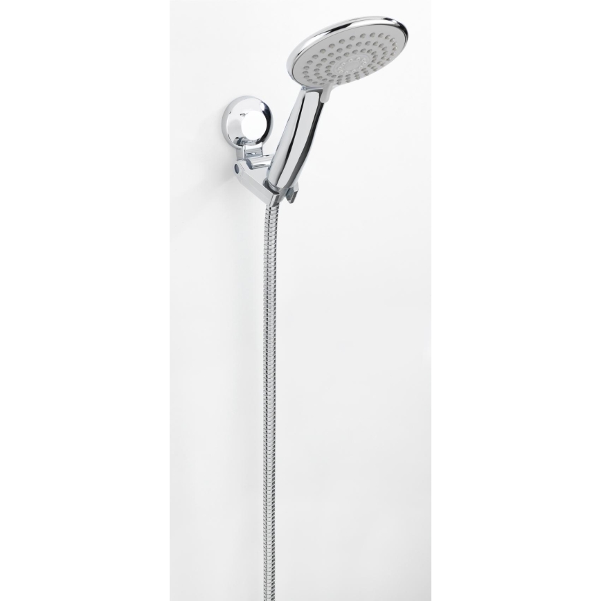 WENKO 20619100-Soporte para ducha FIORINA 6x9 cm cromo brillante