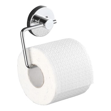 WENKO 20899100-Soporte para papel higiénico VACUUM-LOC MILAZZO 13x10,5 cm cromado brillante