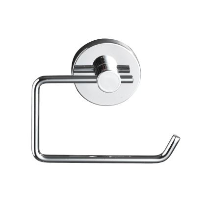 WENKO 20899100-Soporte para papel higiénico VACUUM-LOC MILAZZO 13x10,5 cm cromado brillante