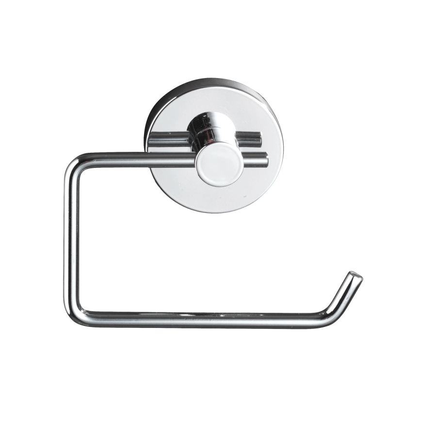 WENKO 20899100-Soporte para papel higiénico VACUUM-LOC MILAZZO 13x10,5 cm cromado brillante