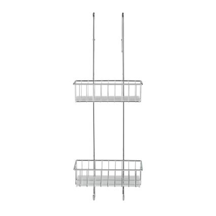 WENKO 22213100 - Soporte ALDO 24,5x70 cm acero inoxidable/plateado