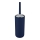WENKO 22522100 - Cepillo de inodoro BRASIL 10x37 cm azul/cromado brillante