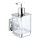 WENKO 22683100-Dispensador de jabón VACUUM-LOC QUADRO ED 7,5x16 cm plateado/cromado brillante