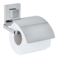 WENKO 22696100-Soporte para papel higiénico VACUUM-LOC QUADRO ED 13x14 cm cromado brillante