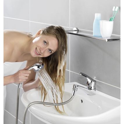 WENKO 22866100 - Ducha UNIVERSAL 170x6,5 cm cromado brillante/plateado/gris