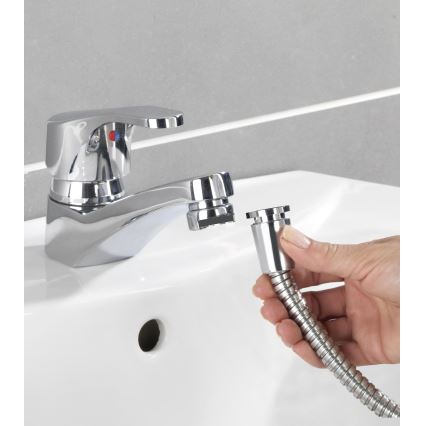 WENKO 22866100 - Ducha UNIVERSAL 170x6,5 cm cromado brillante/plateado/gris