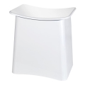 WENKO 22949100 - Taburete WING 45x48 cm blanco/negro